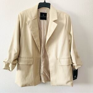 Bagatelle Collection Cream Blazer Jacket NWT
